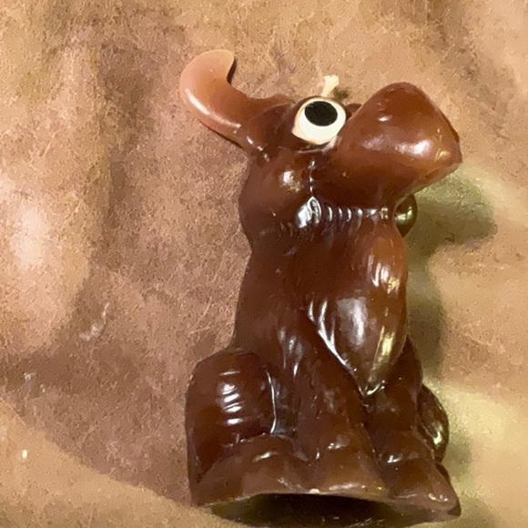 Moose Anthropomorphist Moulded Candle Vintage - Picture 14 of 16